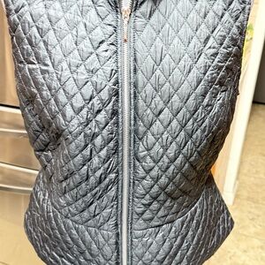 Quilted Black Women's vest